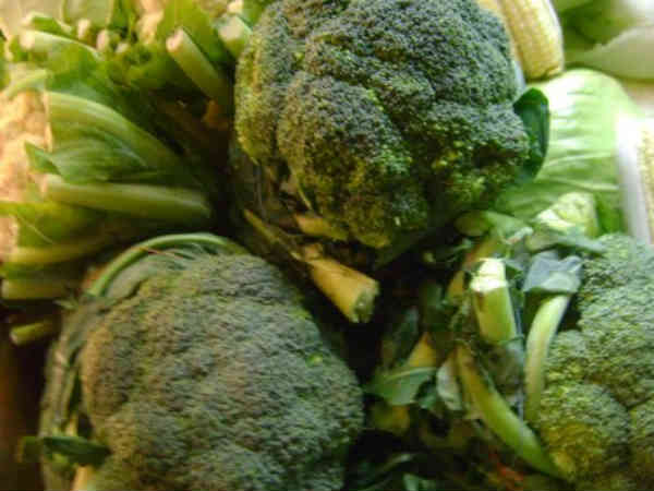 6. ಬ್ರೊಕೋಲಿ ಮತ್ತು ಪಾಲಾಕ್ ಸೊಪ್ಪು: 