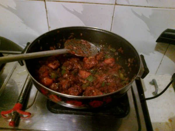 6.ಚಿಕನ್ ಚಿಲ್ಲಿ 