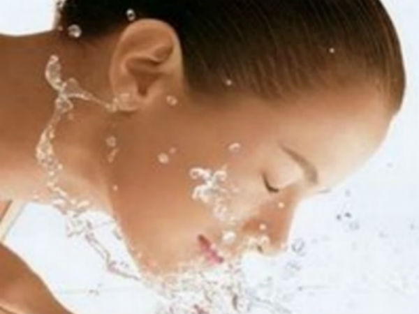 1. 3-4 ಬಾರಿ ಮುಖ ತೊಳೆಯಿರಿ