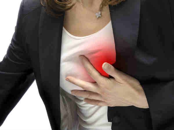 ನೆಗೆಟಿವ್ ಅಂಶಗಳು-ಹೃದಯಾಘಾತ ಬರುವುದು