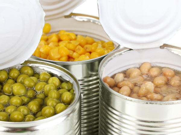 7. ಕ್ಯಾನ್/ ಪ್ಯಾಕ್ ಮಾಡಿದ ಆಹಾರ