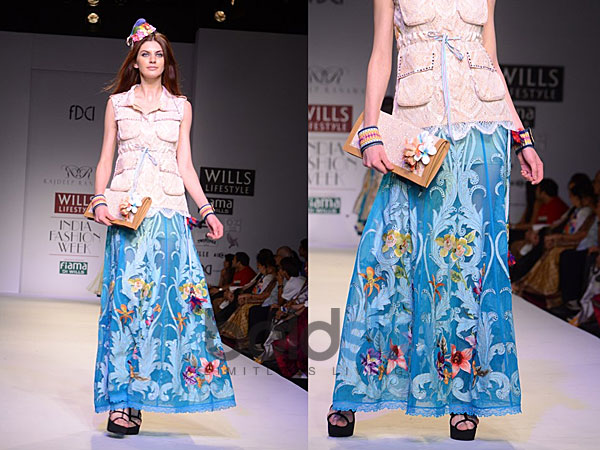 ಫ್ರಿಂಟ್ ಫ್ಲೋರೆಲ್ ಸ್ಕರ್ಟ್