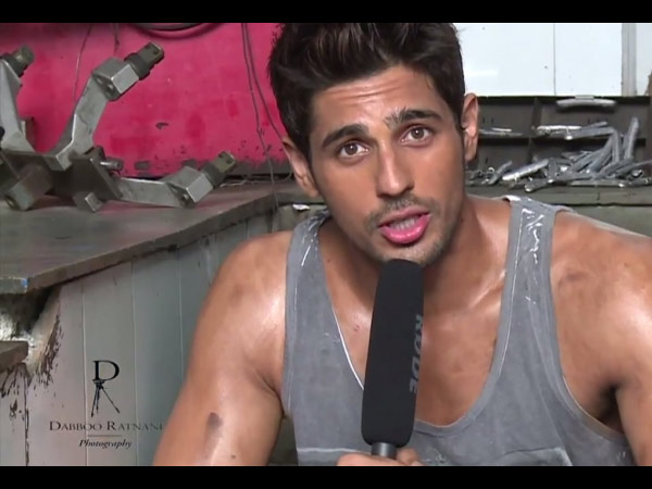 8.ಫೋಟೋಶೂಟ್‌ನಲ್ಲಿ ಸಿದ್ಧಾರ್ಥ್ ಮಲ್ಹೋತ್ರಾ