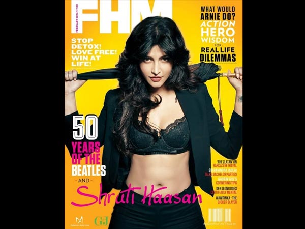 ಎಫ್‌ಎಚ್‌ಎಮ್: ಶ್ರುತಿ ಹಾಸನ್