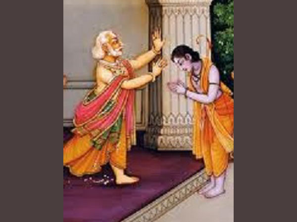 ಮಾನವರೂಪಿ ಜನ್ಮವನ್ನು ಅ೦ತ್ಯಗೊಳಿಸಿದ ರಾಮ