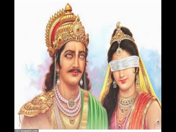 ಧೃತರಾಷ್ಟ್ರ ಮತ್ತು ಗಾಂಧಾರಿ