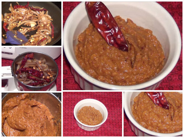 Spicy Onion Chutney Recipe