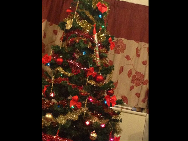 ಕ್ರಿಸ್ಮಸ್ ವೃಕ್ಷದ ಮೇಲಿರುವ ಬಣ್ಣಗಳು