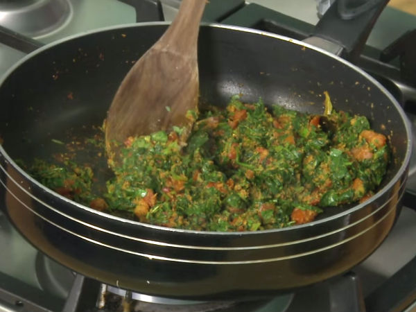 Iron Rich Tomato Methi Pulao Recipe