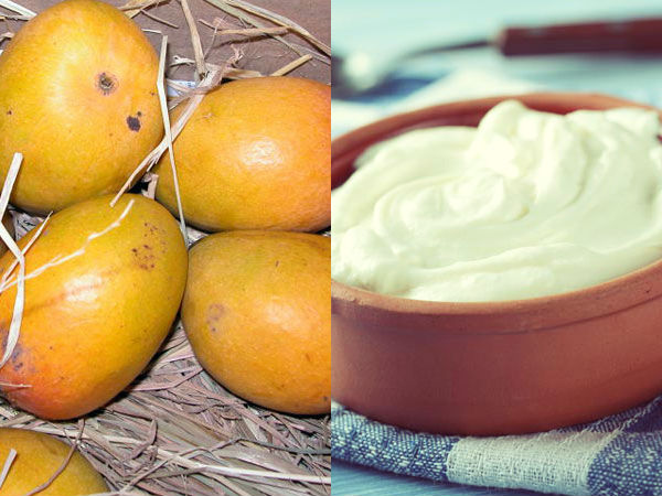 ಮಾವು + ಮೊಸರು