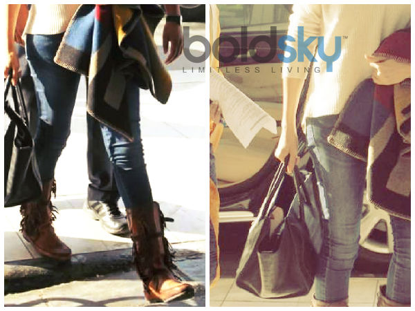 Deepika Padukone's Palpable Yet Stylish Airport Look