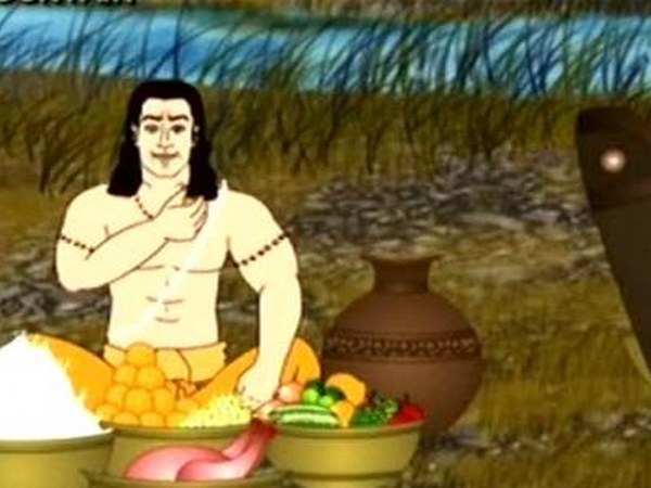 ರಕ್ಕಸನಿಗೆ ಆಹಾರದ ರೂಪದಲ್ಲಿ ಕುಟು೦ಬದ ಒರ್ವ ಸದಸ್ಯ!