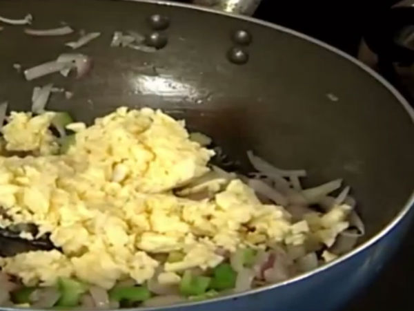 Chilly Egg With Capsicum Recipe 