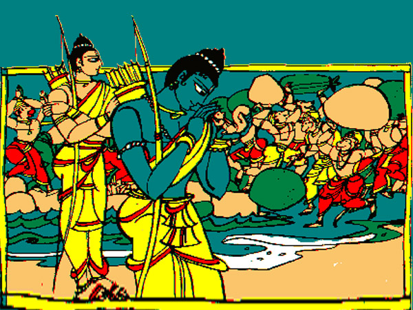 ರಾಮ ಹಾಗು ವಾನರಸೇನೆ