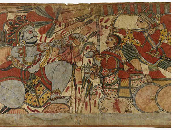 ಅಭಿಮನ್ಯುವಿನ ಆರ್ಭಟಕ್ಕೆ ಬೆಚ್ಚಿ ಬಿದ್ದ ಕೌರವಪಡೆ