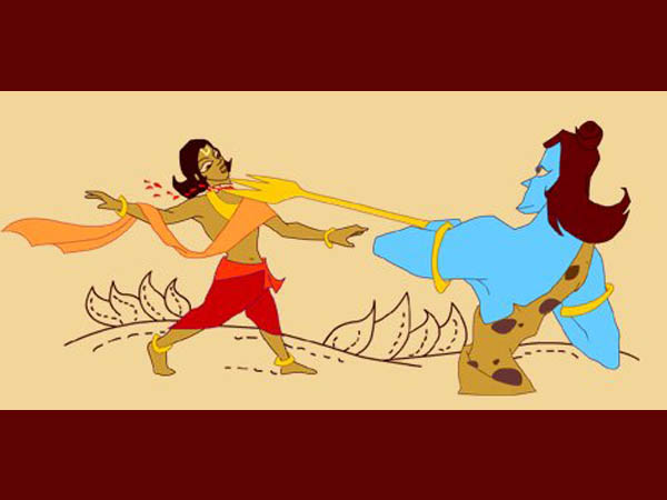 ಕ್ರೋಧಾವೇಶಕ್ಕೆ ಒಳಗಾದ ಶಿವ-ಗಣೇಶ