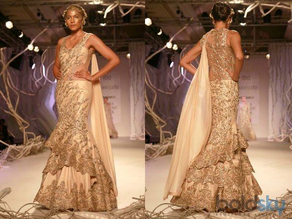 ಪದರಪದರವಾಗಿರುವ ಸೀರೆ