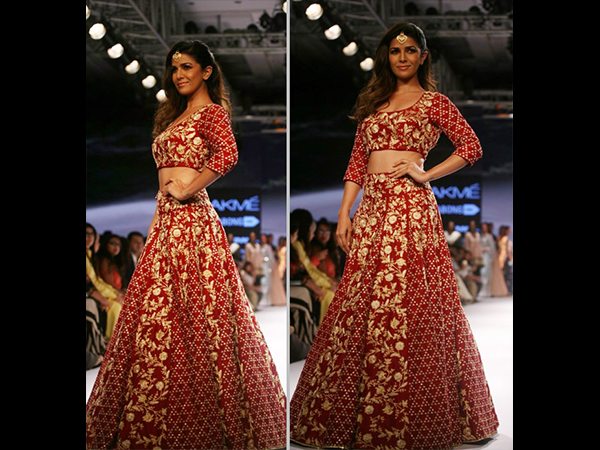 Lakme Fashion Week :Nimrat Kaur Walks For Payal Singhal