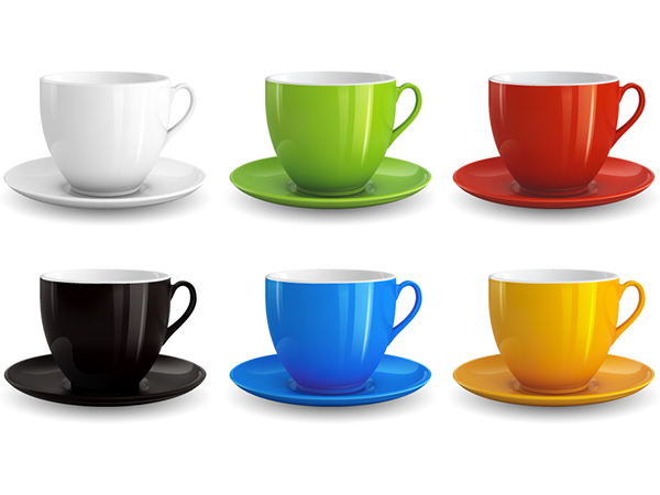 ವಿವಿಧ ಗಾತ್ರ ಮತ್ತು ಆಕಾರಗಳ ಕಪ್