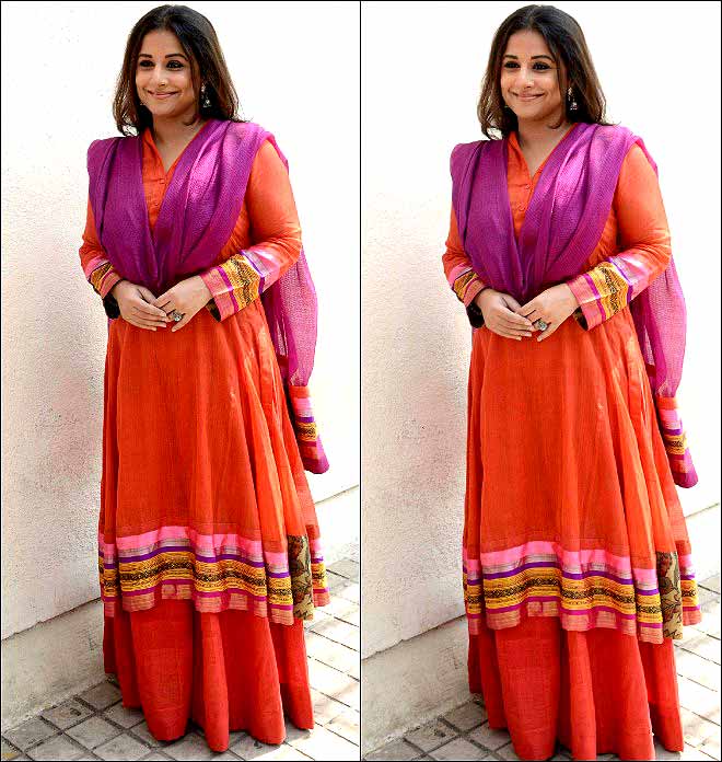 Gorgeous Vidya Balan Sizzles In A Punjabi Suit At MAMI Film Festival