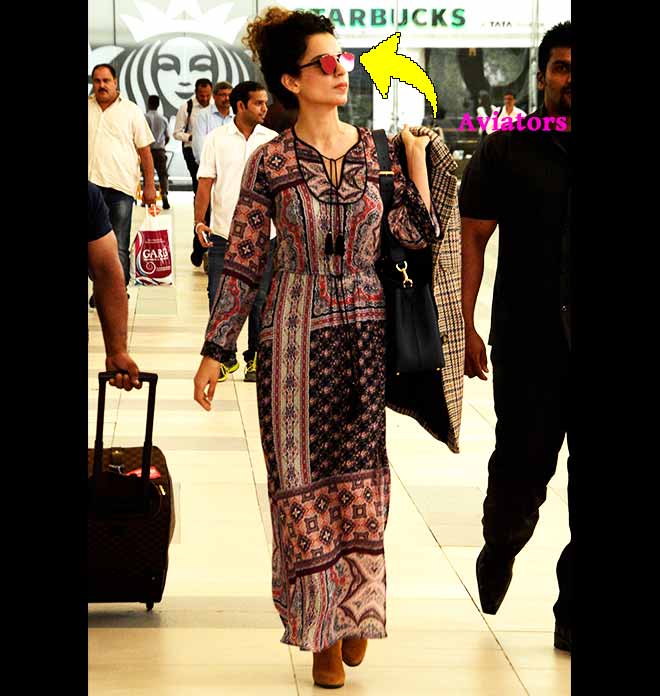 Kangana Ranaut's Travel-Vogue 