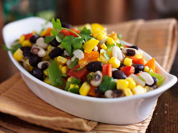 ಕಪ್ಪು ಬೀನ್ಸ್‎ನೊಂದಿಗೆ ಕೆಂಪು ಬೆಲ್ ಪೆಪ್ಪರ್