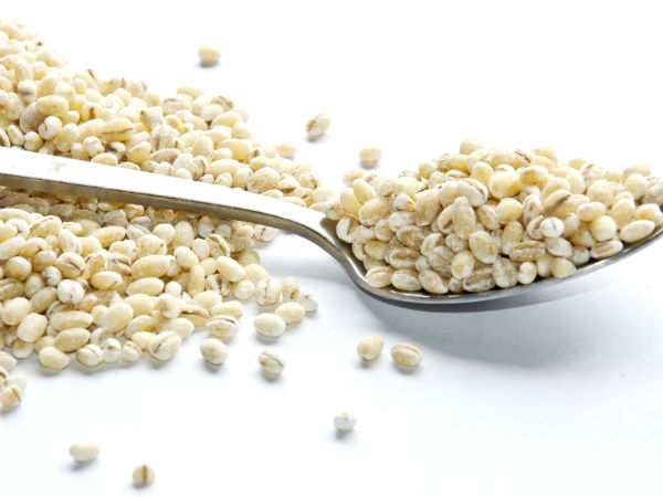 Barley is your answer to reduce water retention