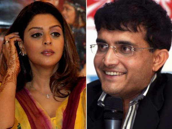 ನಗ್ಮಾ ಮತ್ತು ಸೌರವ್ ಗಂಗೂಲಿ ನಗ್ಮಾ ಮತ್ತು ಸೌರವ್ ಗಂಗೂಲಿ