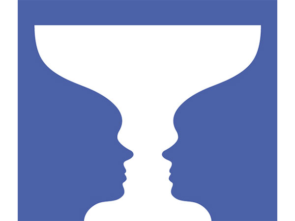 ಎರಡು ಮುಖ ಅಥವಾ ಹೂದಾನಿ ಕಾಣಿಸುತ್ತಿದೆಯಾ?