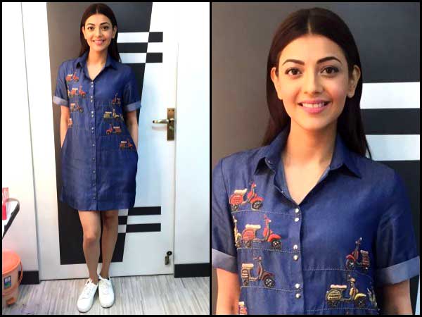 5 Irresistible Outfits From Tamil Actress Kajal Aggarwal's Wardrobe