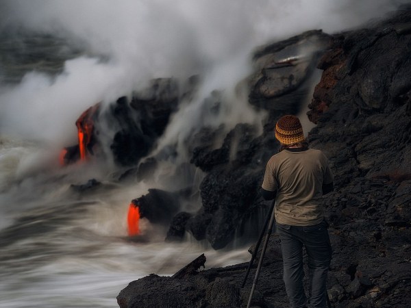 ಸಾಗರದತ್ತ ಹರಿದ ಕುದಿಕುದಿಯುವ ಲಾವಾನದಿ