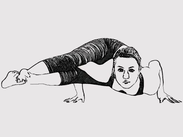 Astavakrasana (Eight Angle Pose) To Improve Digestion