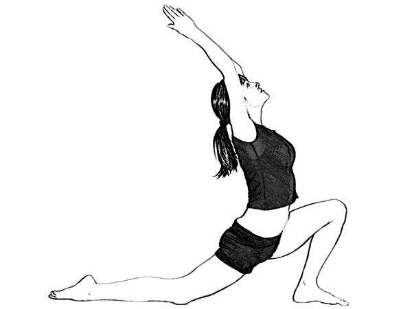 Anjaneasana (Low Lunge Pose) To Strengthen Knees