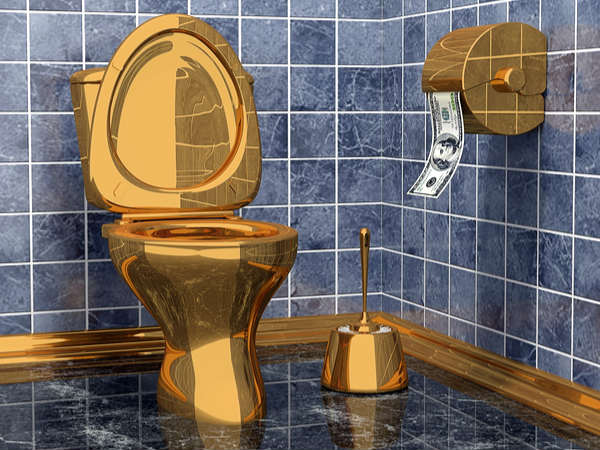 Golden Toilet Golden Toilet