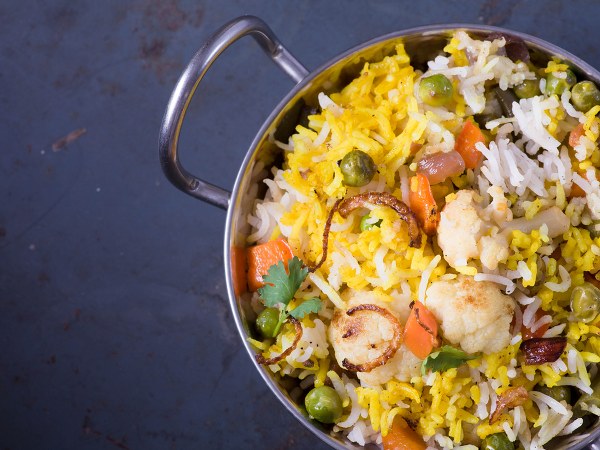 cauliflower rice biryani cauliflower rice biryani