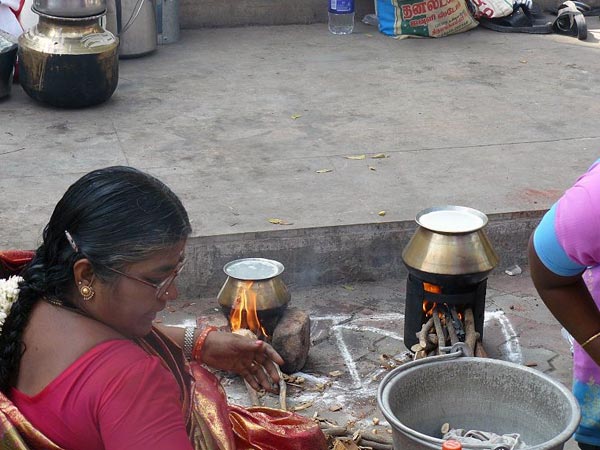 ಸಕ್ಕರೆ ಪೊಂಗಲ್ ತಯಾರಿ