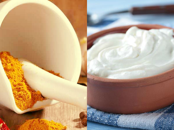 ಮೊಸರು ಮತ್ತು ಅರಿಶಿನ ಮಾಸ್ಕ್