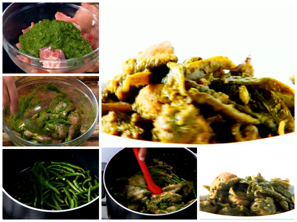 ಗ್ರೀನ್ ಚಿಲ್ಲಿ ಚಿಕನ್ ರೆಸಿಪಿ