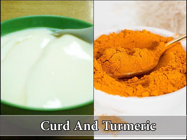 ಮೊಸರು ಮತ್ತು ಅರಿಶಿನ