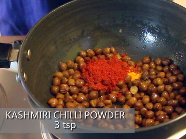 kala chana kadhi recipe