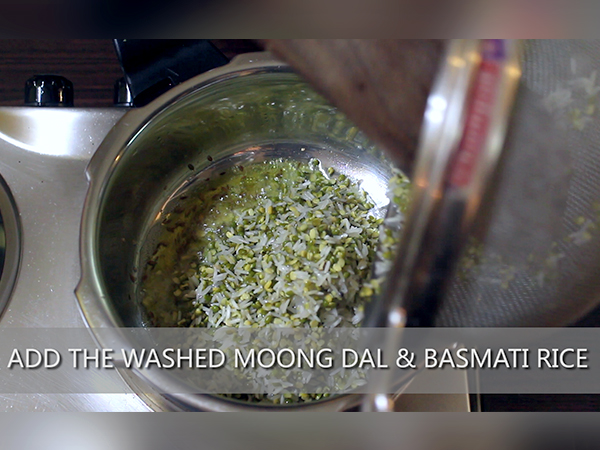 moong dal khichdi recipe