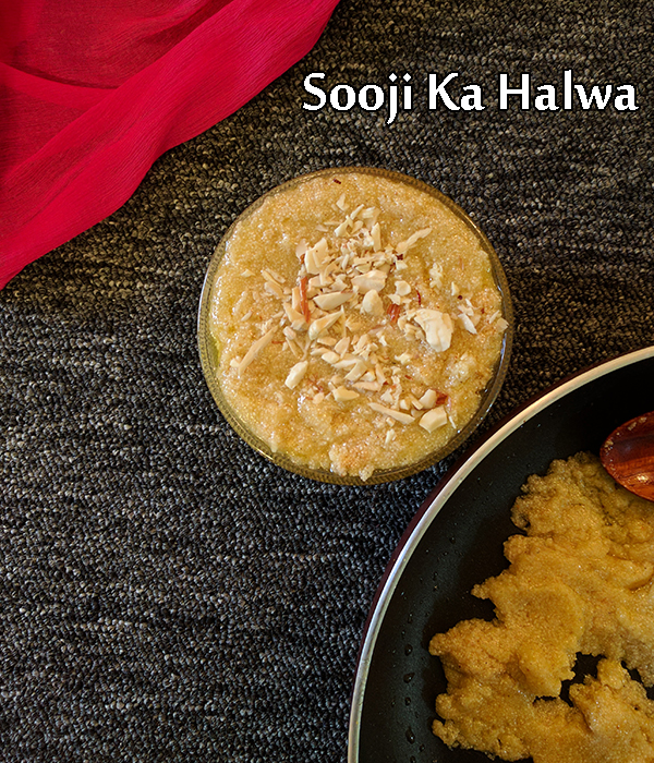 sooji halwa recipe