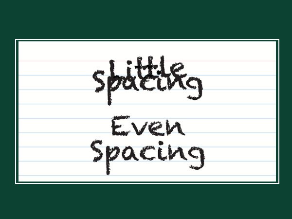 ಎರಡು ಸಾಲುಗಳ ನಡುವಣ ಅಂತರ