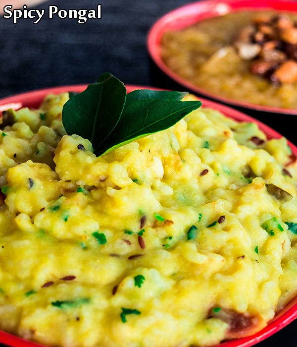 Spicy pongal recipe