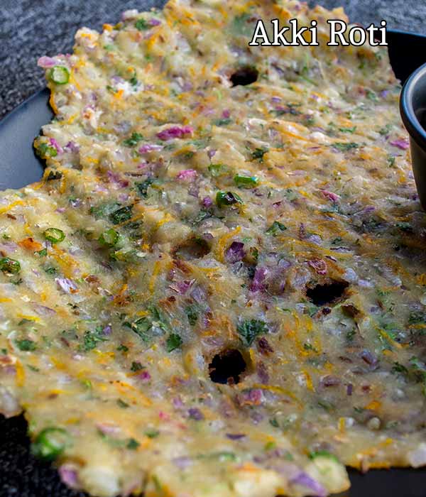 Akki rotti recipe
