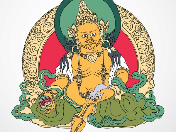 ಕುಬೇರ ಮತ್ತು ಲಕ್ಷ್ಮೀ ದೇವತೆ