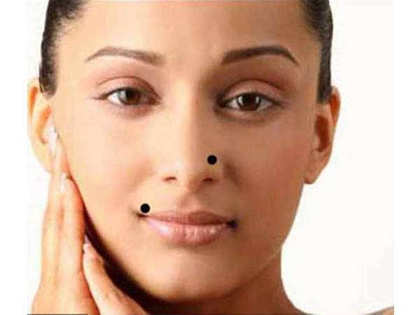 ಮೂಗಿನ ಪಕ್ಕದಲ್ಲಿ ಇರುವ ಮಚ್ಚೆ