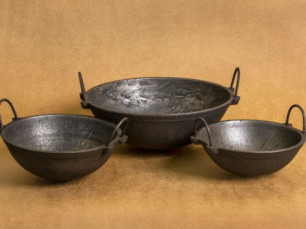 5.ಆರೋಗ್ಯಕರ ಅಡುಗೆಗೆ ಕಬ್ಬಿಣದ ಪಾತ್ರೆಗಳು