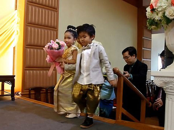 ಭವ್ಯ ಸಮಾರಂಭದಲ್ಲಿ ಮದುವೆ ನೆರವೇರಿತು