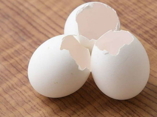 ಮೊಟ್ಟೆಯ ಸಿಪ್ಪೆ ಮತ್ತು ಮೊಟ್ಟೆಯ ಬಿಳಿ ಭಾಗದಿಂದ ಚರ್ಮದ ರಂಧ್ರ ಕುಗ್ಗುವುದು